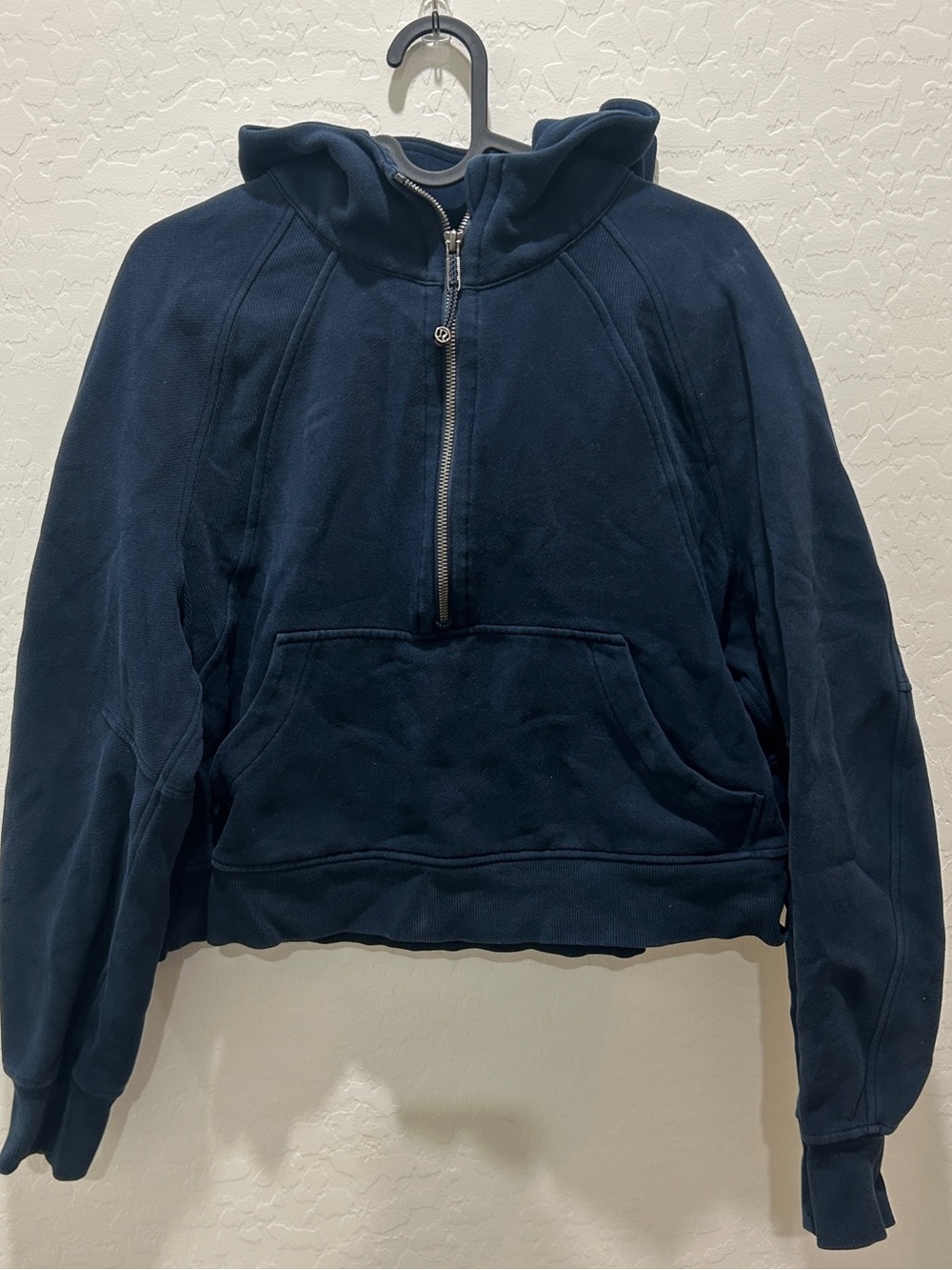 Scuba Oversized Half-Zip Hoodie
